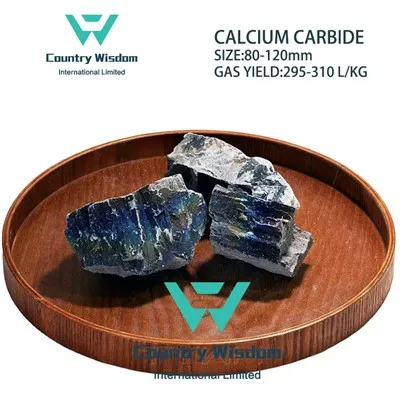 ייצור 80-120mm Gray Drum Calcium Carbide