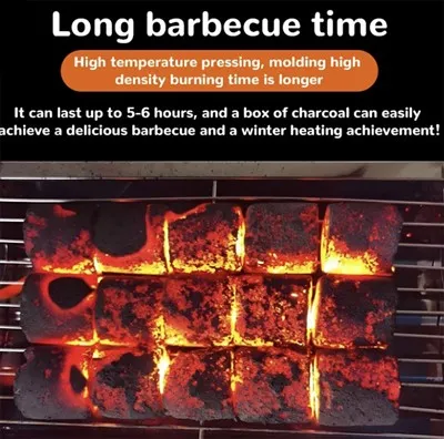 פחם עץ ידידותי לסביבה טבעי ללא עשן פחם במבוק באיכות גבוהה למנגל